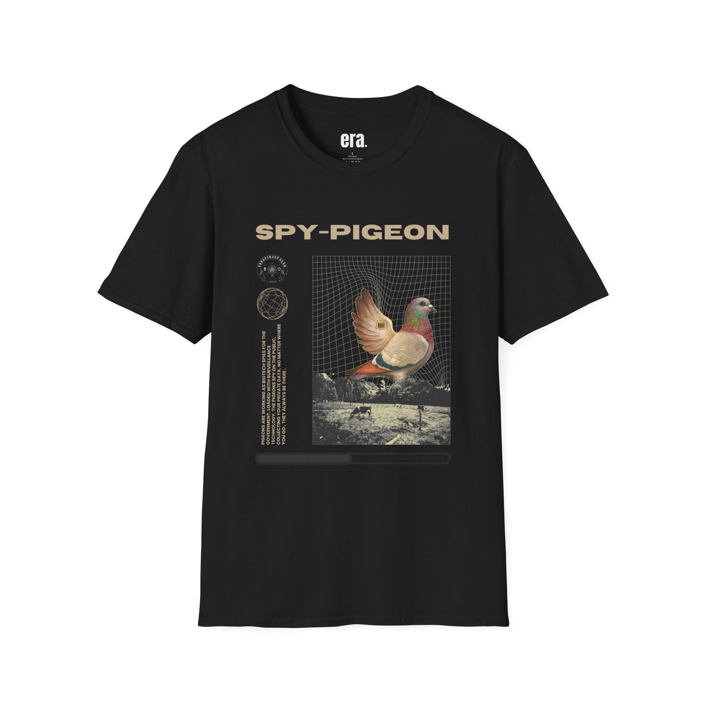 Spy Pigeon (white logo)